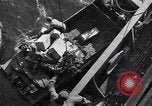Image of load material into DUKW amphibious vehicle Naples Italy, 1943, second 53 stock footage video 65675036999