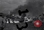 Image of plane crash Naples Italy, 1944, second 1 stock footage video 65675037003