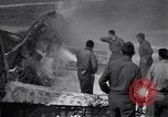 Image of plane crash Naples Italy, 1944, second 13 stock footage video 65675037003
