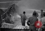 Image of plane crash Naples Italy, 1944, second 14 stock footage video 65675037003