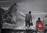 Image of plane crash Naples Italy, 1944, second 19 stock footage video 65675037003