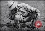 Image of farmer plows farm on tractor Savannah Georgia USA, 1939, second 61 stock footage video 65675037006