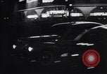 Image of trucks moving goods into city at night New York United States USA, 1940, second 3 stock footage video 65675037010