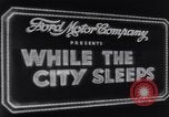 Image of trucks moving goods into city at night New York United States USA, 1940, second 11 stock footage video 65675037010