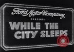 Image of trucks moving goods into city at night New York United States USA, 1940, second 12 stock footage video 65675037010