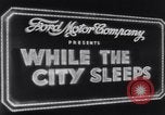 Image of trucks moving goods into city at night New York United States USA, 1940, second 15 stock footage video 65675037010