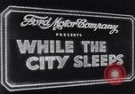 Image of trucks moving goods into city at night New York United States USA, 1940, second 19 stock footage video 65675037010