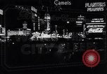 Image of trucks moving goods into city at night New York United States USA, 1940, second 27 stock footage video 65675037010