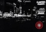 Image of trucks moving goods into city at night New York United States USA, 1940, second 33 stock footage video 65675037010