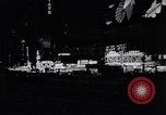 Image of trucks moving goods into city at night New York United States USA, 1940, second 45 stock footage video 65675037010