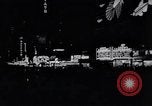 Image of trucks moving goods into city at night New York United States USA, 1940, second 48 stock footage video 65675037010