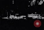 Image of trucks moving goods into city at night New York United States USA, 1940, second 49 stock footage video 65675037010