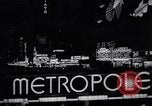 Image of trucks moving goods into city at night New York United States USA, 1940, second 51 stock footage video 65675037010