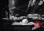Image of trucks moving goods into city at night New York United States USA, 1940, second 59 stock footage video 65675037010