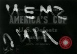 Standbild America's Cup Serie United States USA, 1962, aus Sekunde 1 historischem Filmmaterial Videoclip 65675037030