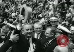 Image of President Johnson visiting Worlds Fair New York United States USA, 1964, second 21 stock footage video 65675037035