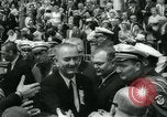 Image of President Johnson visiting Worlds Fair New York United States USA, 1964, second 23 stock footage video 65675037035