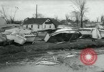 Immagine di Città distrutta dal tornado Michigan United States USA, 1964, secondo 35 filmato di repertorio 65675037038