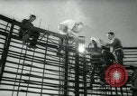 Image of building Aswan Dam Egypt, 1964, second 33 stock footage video 65675037039