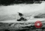 Image of White-Water Kayak race Europe, 1964, second 23 stock footage video 65675037040