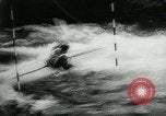 Image of White-Water Kayak race Europe, 1964, second 26 stock footage video 65675037040