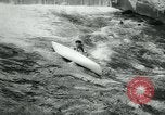 Image of White-Water Kayak race Europe, 1964, second 35 stock footage video 65675037040