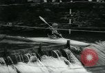 Image of White-Water Kayak race Europe, 1964, second 44 stock footage video 65675037040