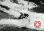 Image of White-Water Kayak race Europe, 1964, second 46 stock footage video 65675037040