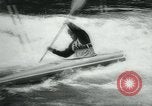 Image of White-Water Kayak race Europe, 1964, second 47 stock footage video 65675037040