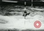 Image of White-Water Kayak race Europe, 1964, second 49 stock footage video 65675037040
