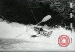 Image of White-Water Kayak race Europe, 1964, second 50 stock footage video 65675037040