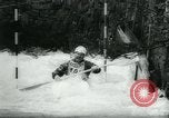 Image of White-Water Kayak race Europe, 1964, second 56 stock footage video 65675037040