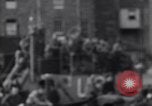 Image of American soldiers on board landing craft before D-Day invasion of Norm England United Kingdom, 1944, second 20 stock footage video 65675037051