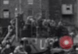 Image of American soldiers on board landing craft before D-Day invasion of Norm England United Kingdom, 1944, second 21 stock footage video 65675037051