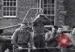 Image of American soldiers on board landing craft before D-Day invasion of Norm England United Kingdom, 1944, second 26 stock footage video 65675037051