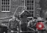 Image of American soldiers on board landing craft before D-Day invasion of Norm England United Kingdom, 1944, second 28 stock footage video 65675037051