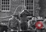 Image of American soldiers on board landing craft before D-Day invasion of Norm England United Kingdom, 1944, second 29 stock footage video 65675037051