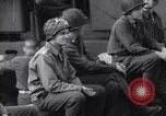 Image of American soldiers on board landing craft before D-Day invasion of Norm England United Kingdom, 1944, second 35 stock footage video 65675037051