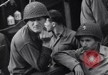 Image of American soldiers on board landing craft before D-Day invasion of Norm England United Kingdom, 1944, second 39 stock footage video 65675037051