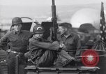 Image of American soldiers on board landing craft before D-Day invasion of Norm England United Kingdom, 1944, second 48 stock footage video 65675037051