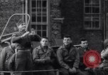 Image of American soldiers on board landing craft before D-Day invasion of Norm England United Kingdom, 1944, second 58 stock footage video 65675037051