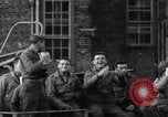 Image of American soldiers on board landing craft before D-Day invasion of Norm England United Kingdom, 1944, second 60 stock footage video 65675037051