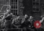 Image of American soldiers on board landing craft before D-Day invasion of Norm England United Kingdom, 1944, second 62 stock footage video 65675037051