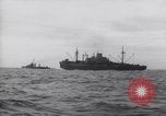 Image of Elements of D-Day invasion fleet underway in World War II England United Kingdom, 1944, second 42 stock footage video 65675037053