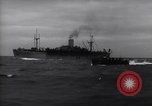 Image of Elements of Allied D-Day invasion fleet underway in World War II English Channel, 1944, second 23 stock footage video 65675037054