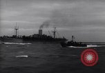 Image of Elements of Allied D-Day invasion fleet underway in World War II English Channel, 1944, second 26 stock footage video 65675037054