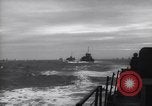 Image of Elements of Allied D-Day invasion fleet underway in World War II English Channel, 1944, second 30 stock footage video 65675037054