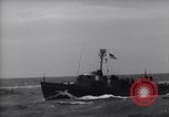 Image of Elements of Allied D-Day invasion fleet underway in World War II English Channel, 1944, second 41 stock footage video 65675037054