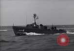 Image of Elements of Allied D-Day invasion fleet underway in World War II English Channel, 1944, second 44 stock footage video 65675037054