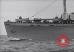 Image of Elements of Allied D-Day invasion fleet underway in World War II English Channel, 1944, second 48 stock footage video 65675037054